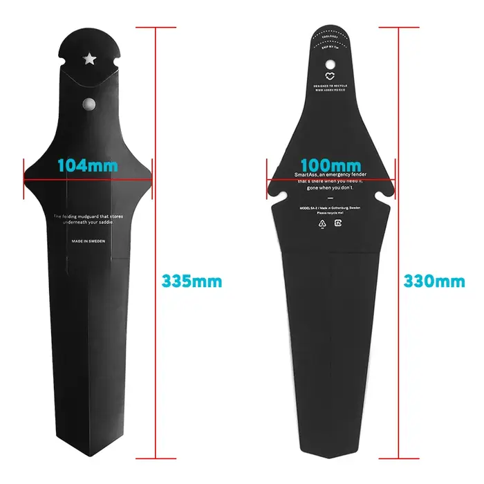 Selle de vélo garde-boue cul route vtt garde-boue VTT garde-boue arrière aile en plastique vélo sell