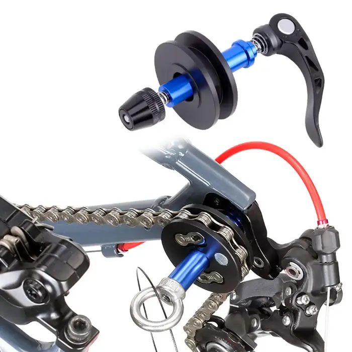 Rouleau de support de maintien de chaîne de vélo de route