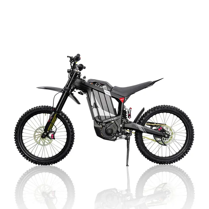 Rerode R1 72V 8000w Middrive vélo de saleté électrique 35AH LG batterie puissante hors route EBike T