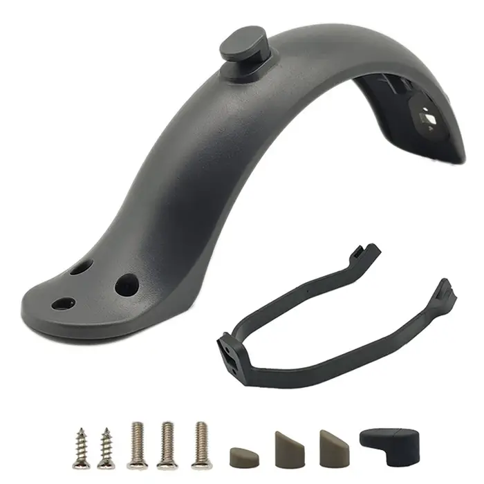 Nouveau jeu de 1 garde-boue pour trottinette électrique M365 avec feu arrière et protection arrière