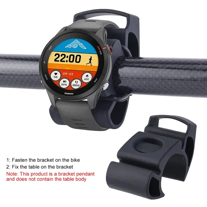 Support de Kit de montage de vélo sur Rail de guidon pour Garmin Forerunner