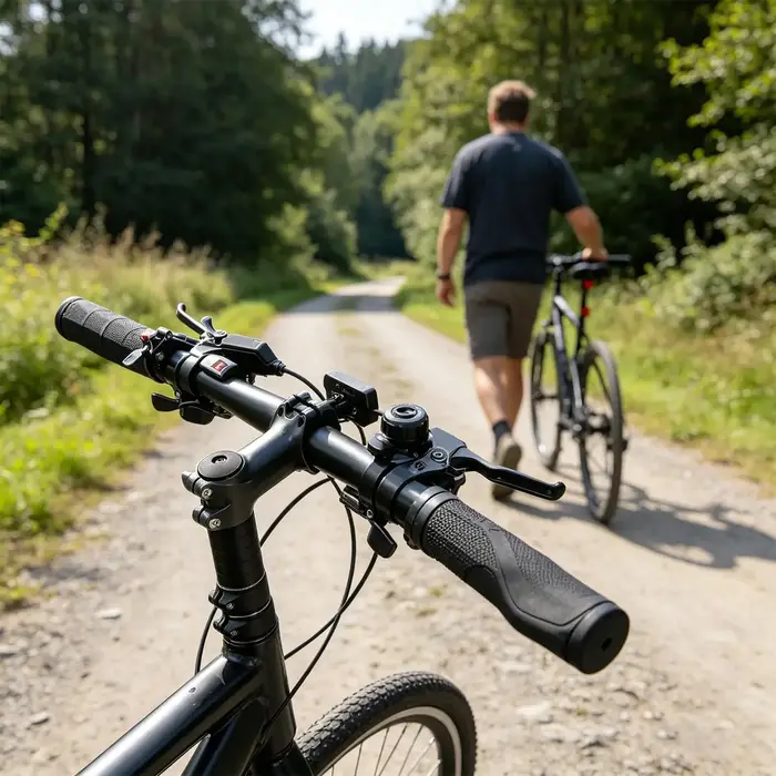 Rehausseur de potence de vélo réglable en alliage d'aluminium
