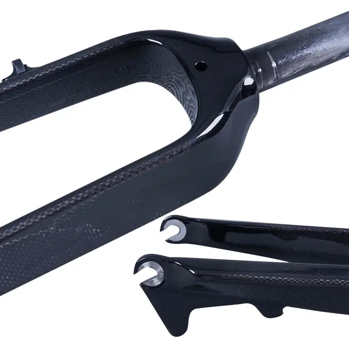Nouvelle fourche de vélo en fibre de carbone 3K 26/27