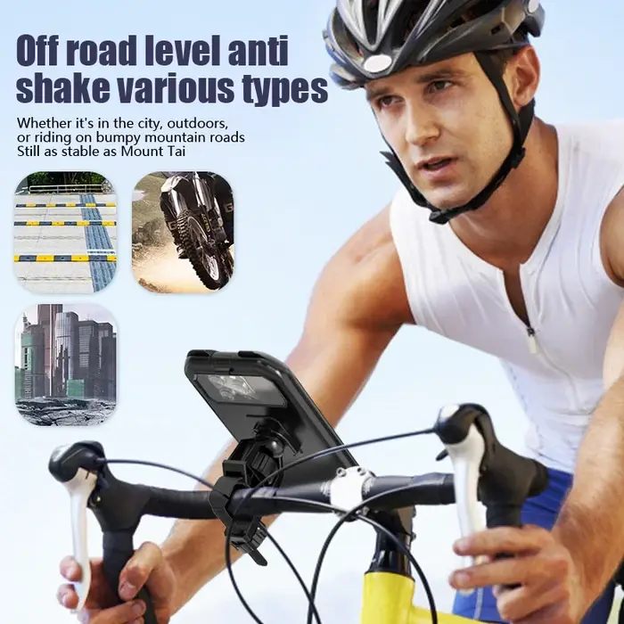 Support de téléphone pour vélo étanche 360° °