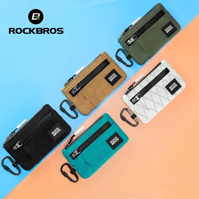 ROCKBROS sac de téléphone de cyclisme sac à main Portable léger boucle suspendue sac de carte multif