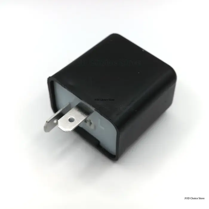 Relais de clignotant de moto LED à fréquence réglable à 2 broches
