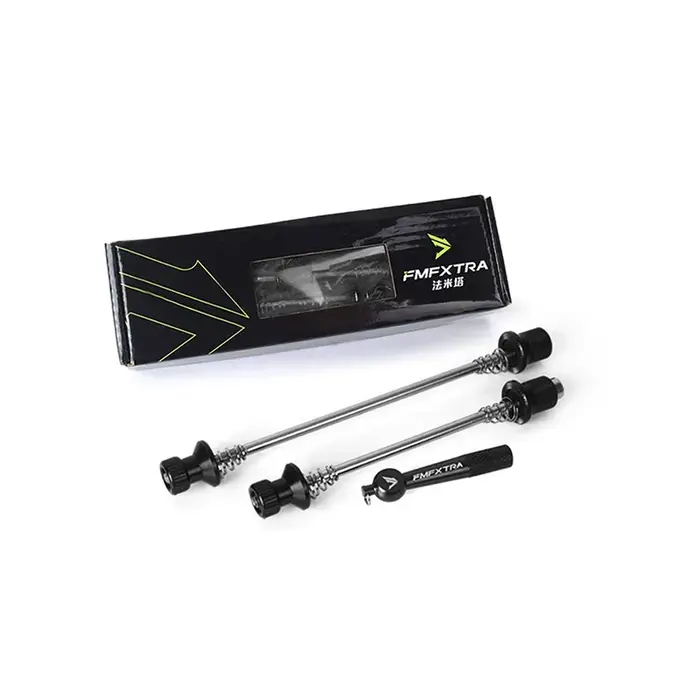 Nouveau levier de brochette de vélo à dégagement rapide, verrouillage de roue QR, brochettes antivol