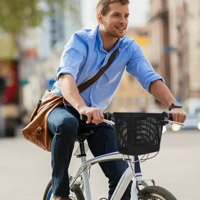 Porte-objets avant grande capacité pour guidon