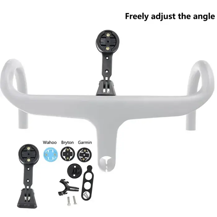 Support d'ordinateur de vélo, support d'odomètre sur guidon pour Wahoo ForBryton pour Garmin pour Ma