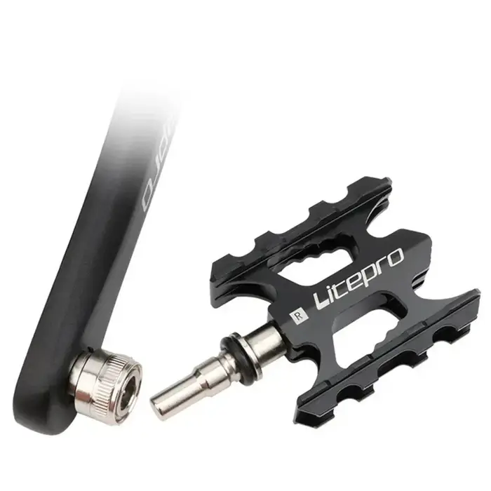 Litepro pédale de vélo ultralégère à dégagement rapide en alliage d'aluminium