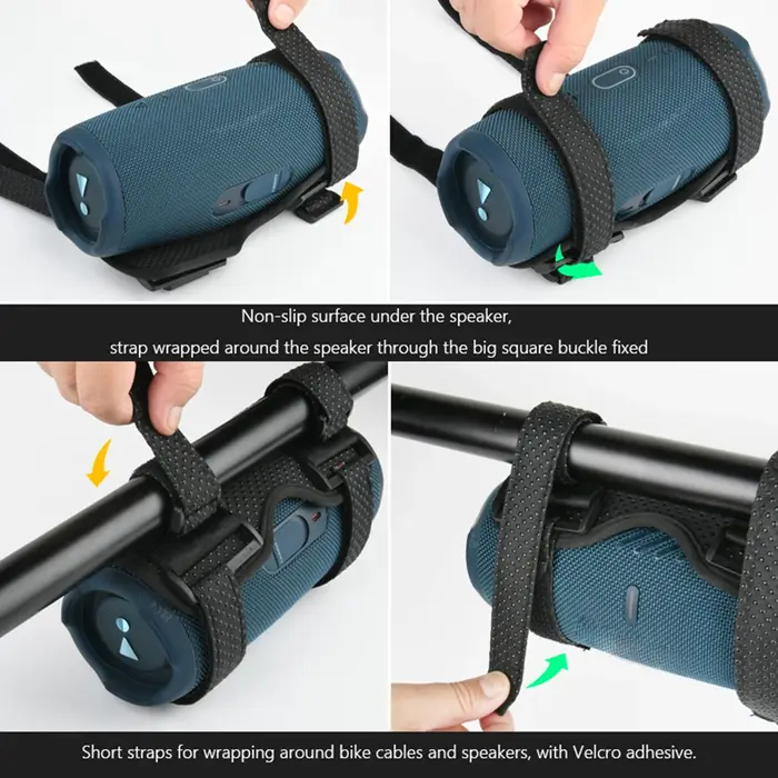Support de haut-parleur pour vélo