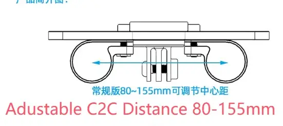 Support d'ordinateur de vélo ultraléger en carbone