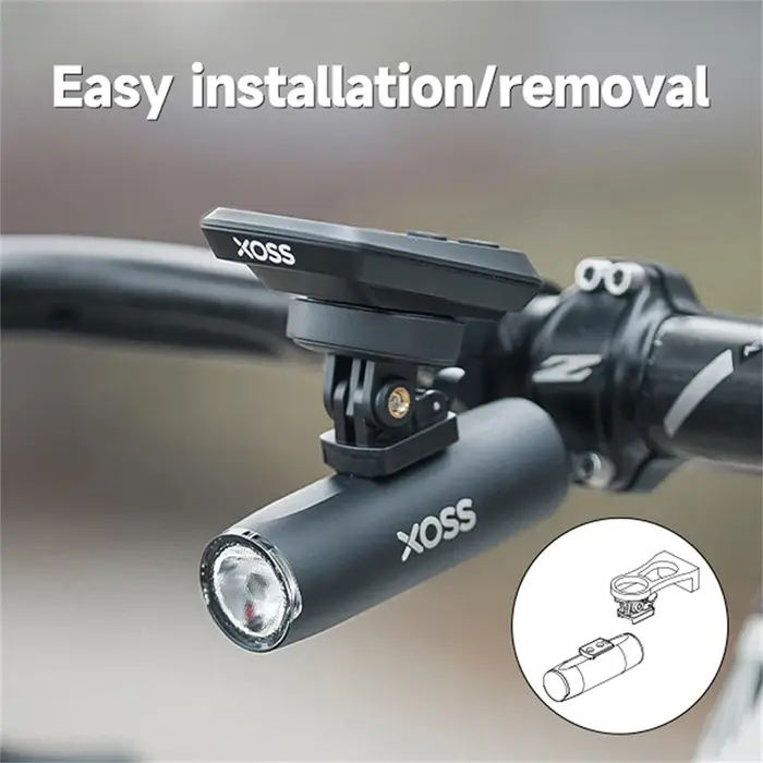 XOSS XL 800 vélo lumière phare étanche USB Rechargeable route vtt avant lampe