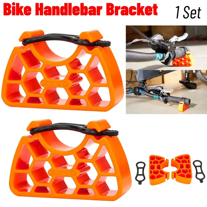 Une paire de supports de guidon de vélo