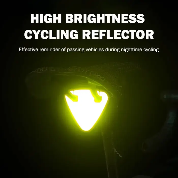 Réflecteur de cyclisme lumineux Portable