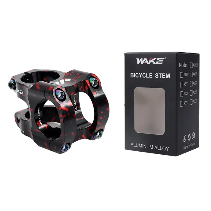 Vélo de montagne WAKE avec cadre vertical en alliage d'aluminium CNC haute résistance, descente rapi