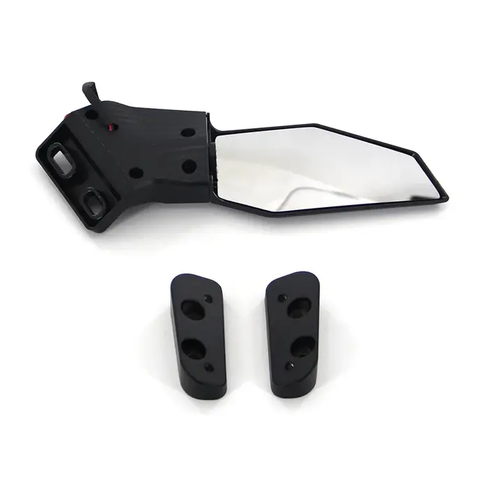 Rétroviseur Convexe Universel pour Moto, Scooter, E-Bike, 2 Pièces/Paire, 6mm