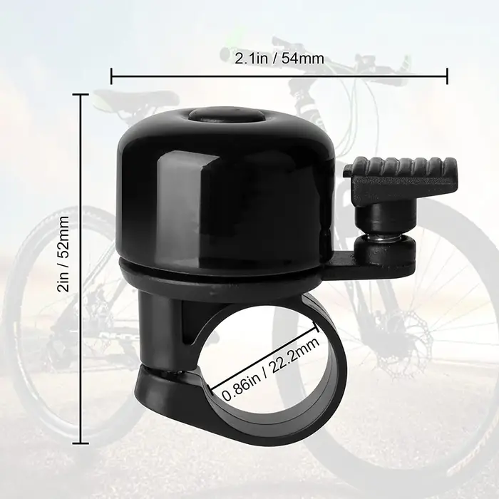 Vélo Cloche Alliage Montagne Route Corne