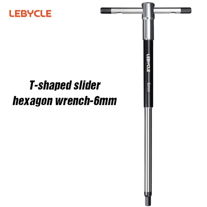 LEBYCLE – clé hexagonale coulissante en forme de T pour vélo de route et vtt