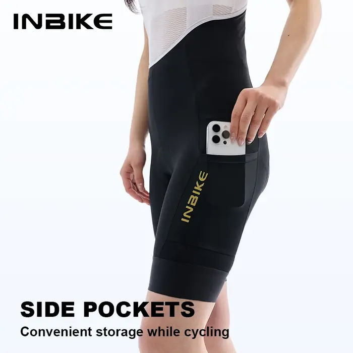 INBIKE Short de cyclisme pour femme
