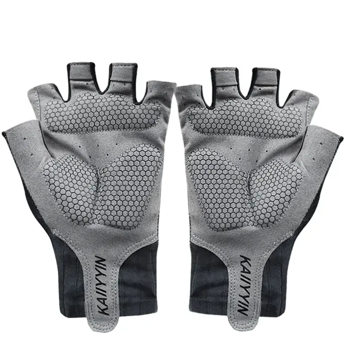 Nouveaux gants de cyclisme sur route chaussettes combinaison demi-doigt vélo hommes sport Aero
