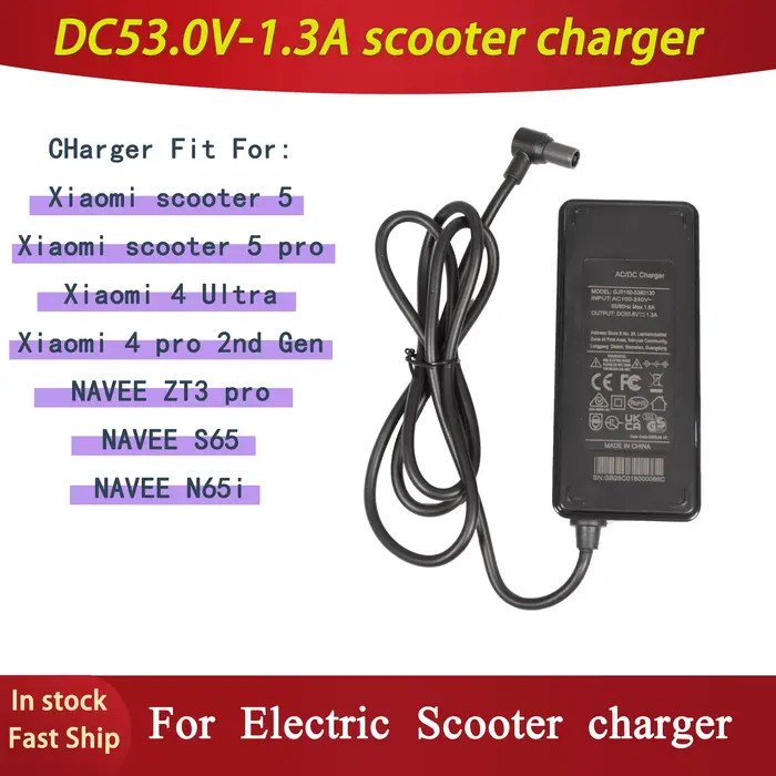 Chargeur de scooter pour xiao mi 5/xiaomi 5pro