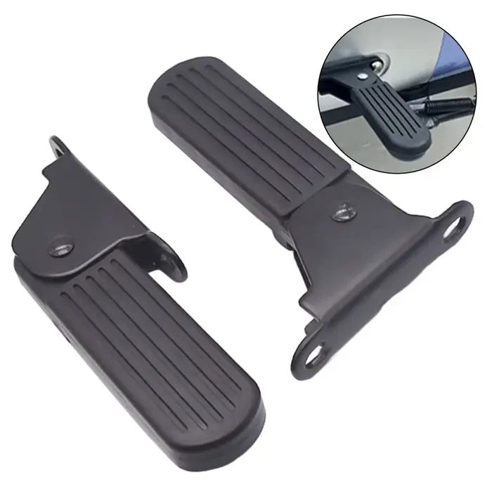 1 paire de repose-pieds avant pliables pour vélo électrique