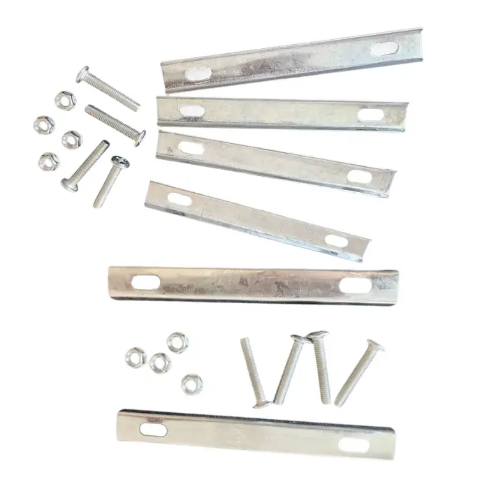 Kits de fixation de panier arrière de vélo en fer
