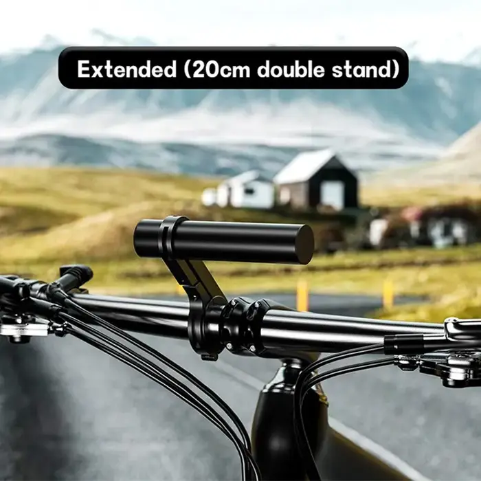 Extension de guidon de vélo multifonctionnelle