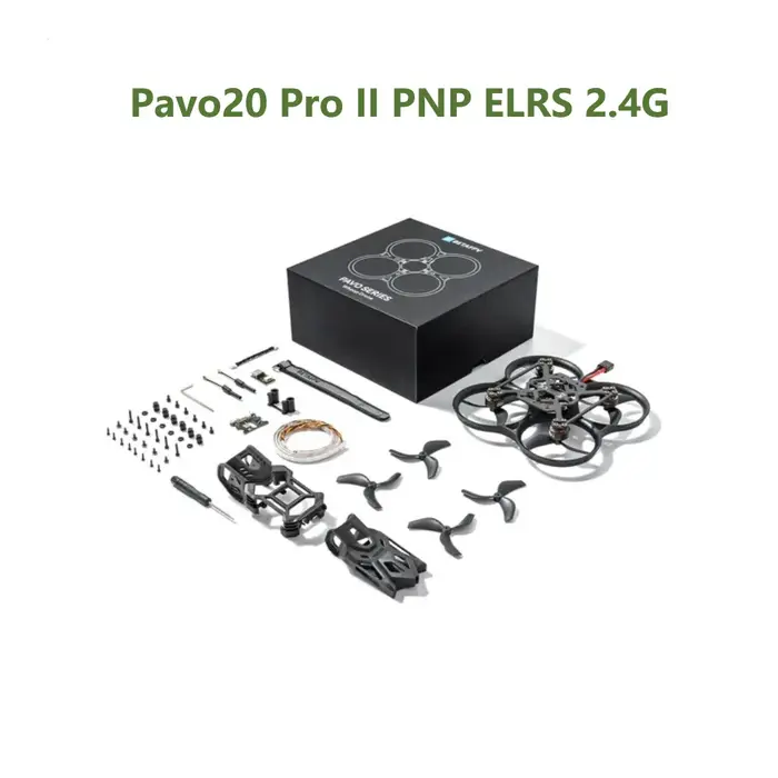 BETAFPV Pavo20 Pro II Quadricoptère Brushless BWhoop Moteur 1104 72000KV F4 2-3S 20A AIO avec Récept