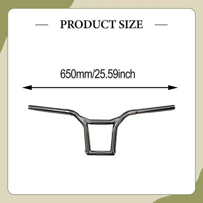 Guidon de vélo de route en métal