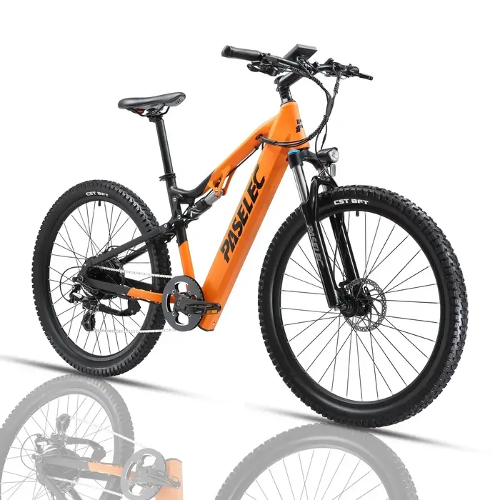 Ebike 2026 GS9 27.5 pouces pneu cadre en alliage d'aluminium adulte vélo électrique 1000W moteur arrière sans brosse 48V 16Ah batterie au Lithium