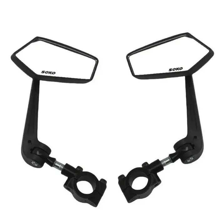 Rétroviseurs universels de guidon de vélo, rétroviseur de moto HD grand Angle et 360 °   Rétroviseur
