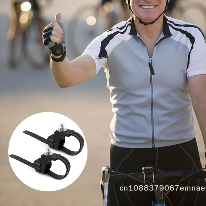 Support de fixation de fourche de vélo en 2 parties en ABS pour garde-boue et porte-bagages sur vélo de route ajustable