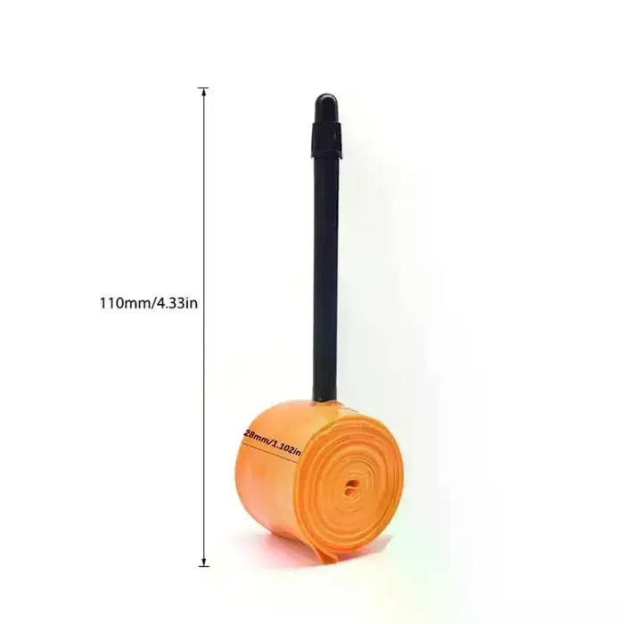Chambre à air de vélo en TPU Orange 28g 700X18 25 28 32