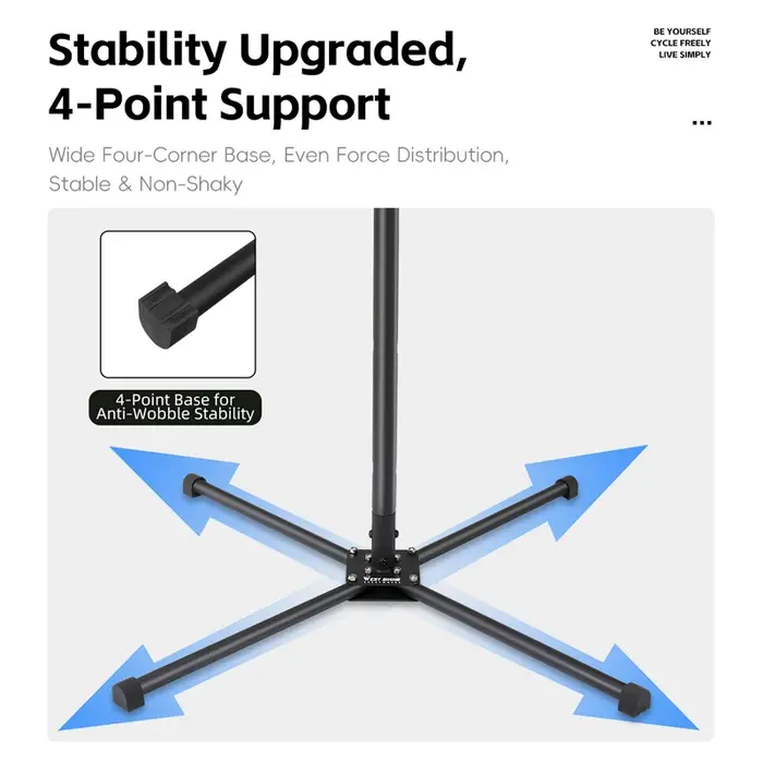 Support de vélo vertical WEST BIKING pour garage