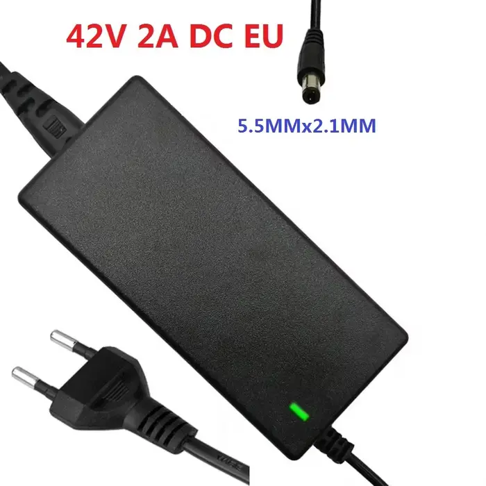 Chargeur de scooter 42V 2A DC pour isinwheel S9 Pro S9 Max