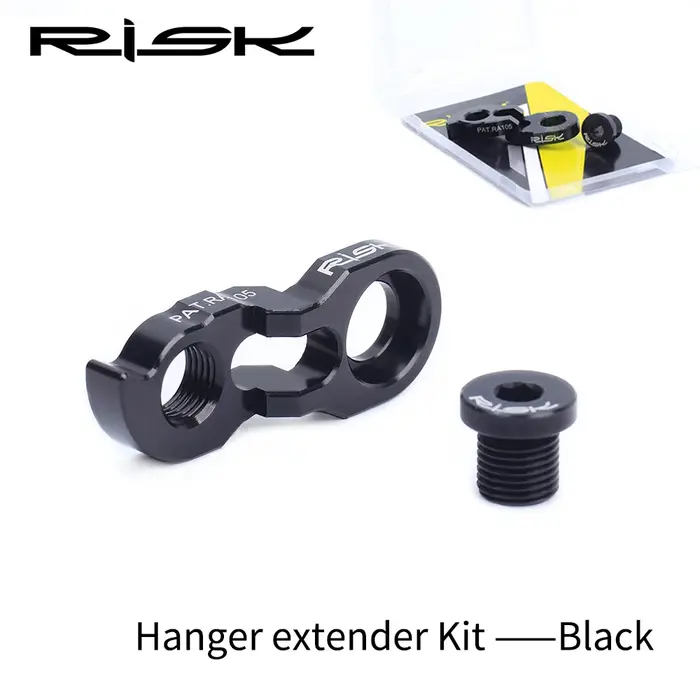 Risque vélo dérailleur arrière cintre Extension route vtt VTT cadre de cyclisme engrenage queue crochet Extender convert