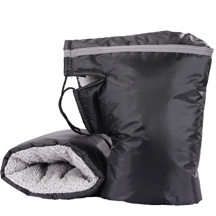 Mitaines de guidon universelles pour l'hiver, coupe-vent, chaudes, couverture de barre de main de mo