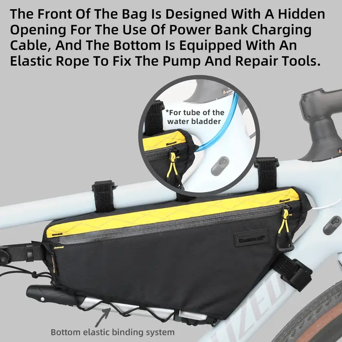 Bal inowalk-Sac de cadre de tube avant de vélo