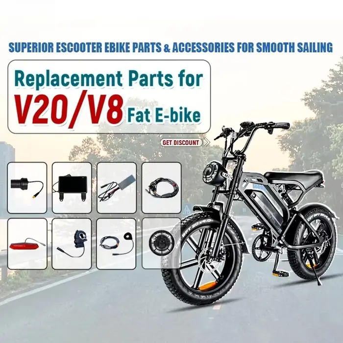 Accélérateur rotatif OUXI V8 pour vélo électrique 20 pouces – Pièces de rechange et accessoires pour V8 Ebike
