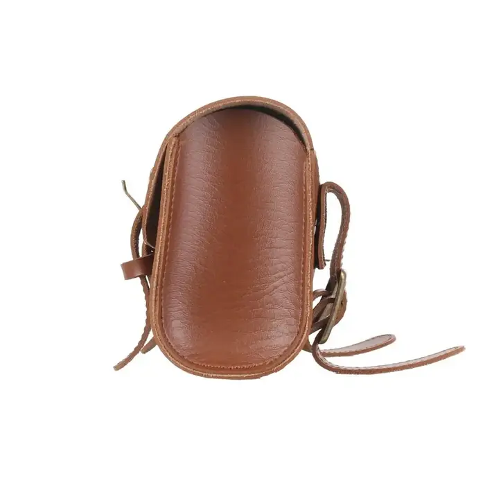 Nouveau sac de selle de vélo rétro en cuir PU