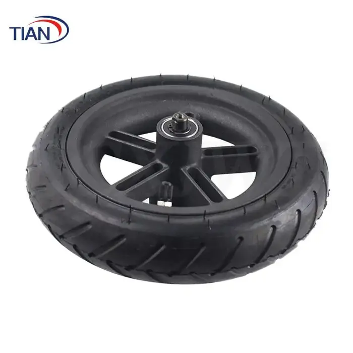 Pièces de réparation pour trottinette électrique : Pneu arrière ABVE-8 1/2X2, Roue en caoutchouc ple