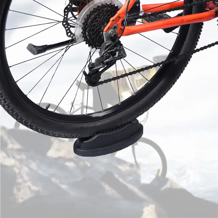 Support d'entraînement de roue de vélo, bloc de cyclisme pour roue avant, support d'entraînement en salle