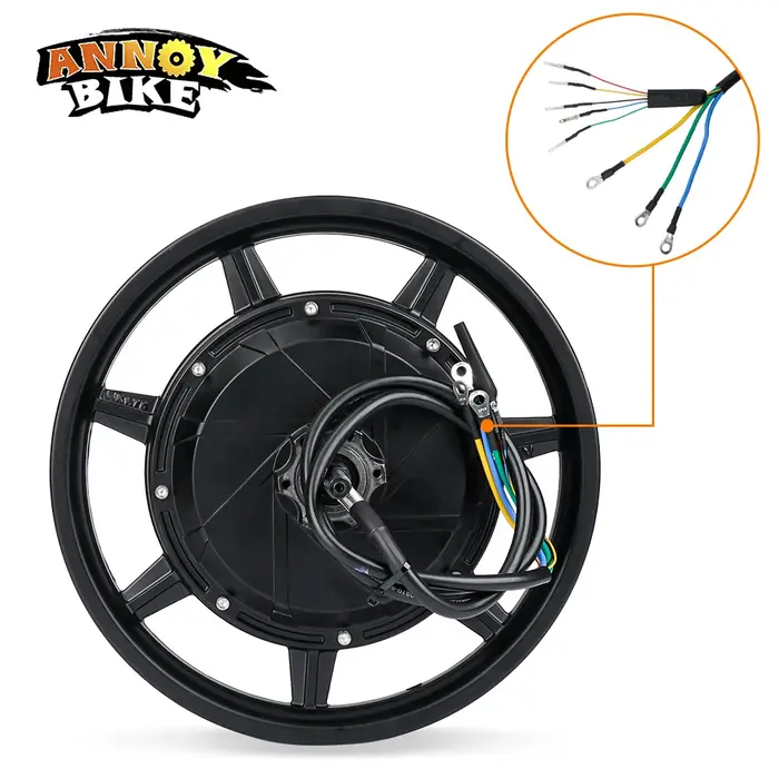 Roue de moteur de moyeu de vélo électrique de 14 pouces