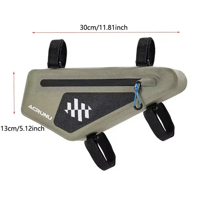 Sac triangulaire de vélo Portable de grande capacité, sac de cyclisme étanche à la pluie, sacs de Tube de cadre avant de vélo de route vtt, accessoires