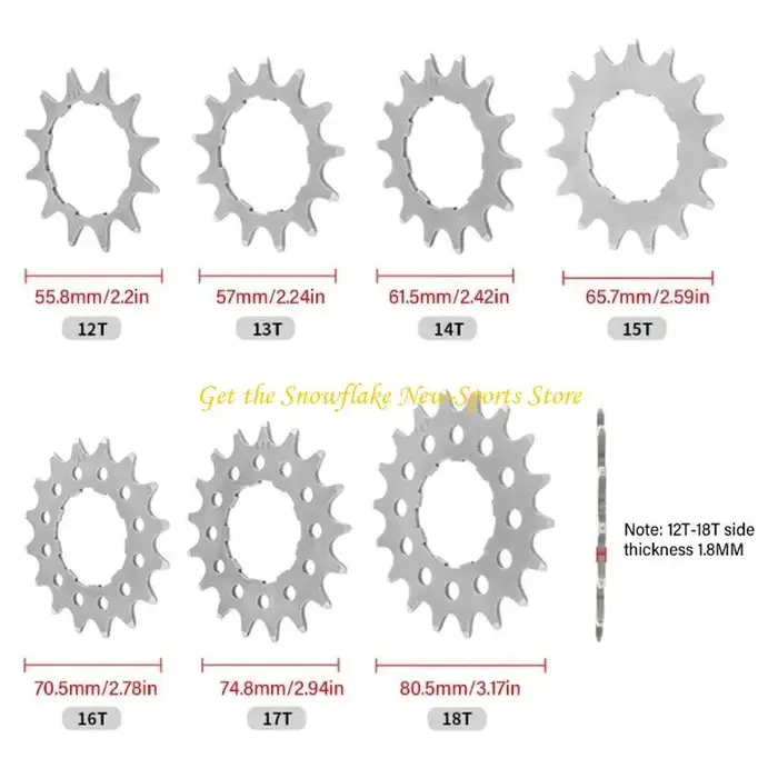 Volant d'inertie de vélo haute résistance