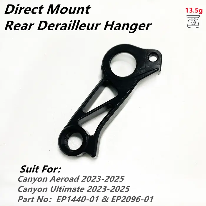 Support de dérailleur à fixation directe pour cadre de vélo de route Canyon Ultimate/Aeroad 23-25 EP1440-01 & EP2096-01 compatible avec groupe Shimano