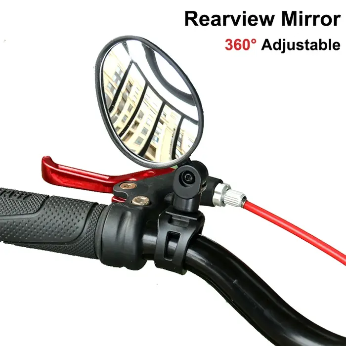 1pc Rétroviseur de scooter électrique Vue arrière 360 ° Mini miroir rotatif pour Xiaomi M365 M365 Pr