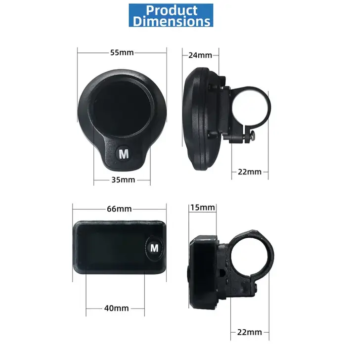 Compteur de vitesse pour vélo électrique